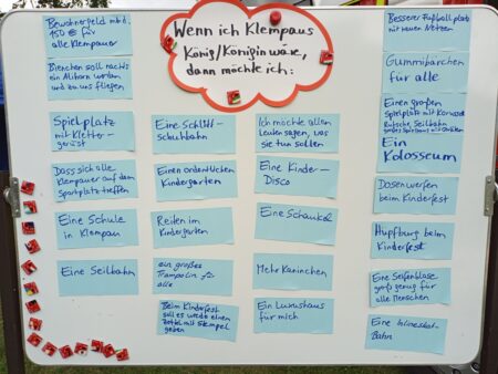 Die Wünsche der Kinder
