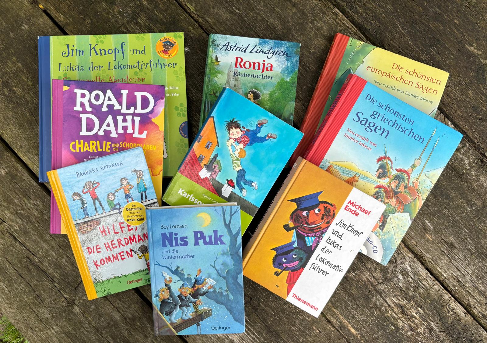 Bücherbande Vorlesestunde für Kinder in Klempau